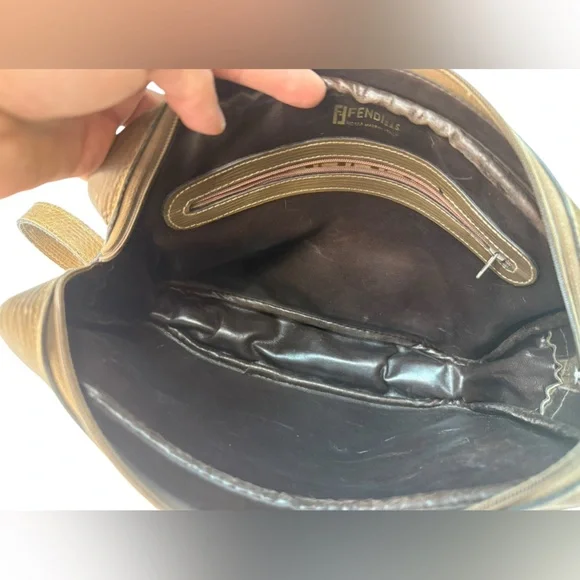 Fendi Vintage Zucchino FF Logo Crossbody - Picture 14 of 15